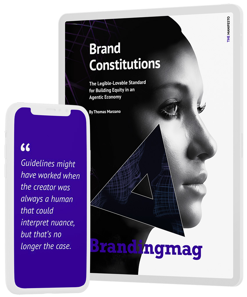 Brand Constitutions: The Legible-Lovable Standard for Building Equity in an Agentic Economy tablet